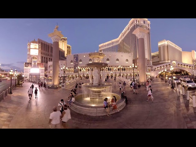 Venetian Street-side Time-lapse 360VR