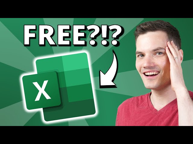 🆓 How to Get Microsoft Excel for FREE (download & web versions)