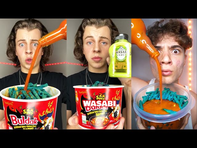 [3 HOUR+] Spicy Food of Luke Did That & Spizee The Goat Tik Tok Compilation