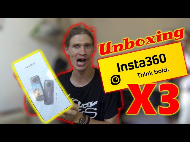 🚀 500 Subscriber Special: Unboxing the Incredible Insta360 X3! 🎥✨