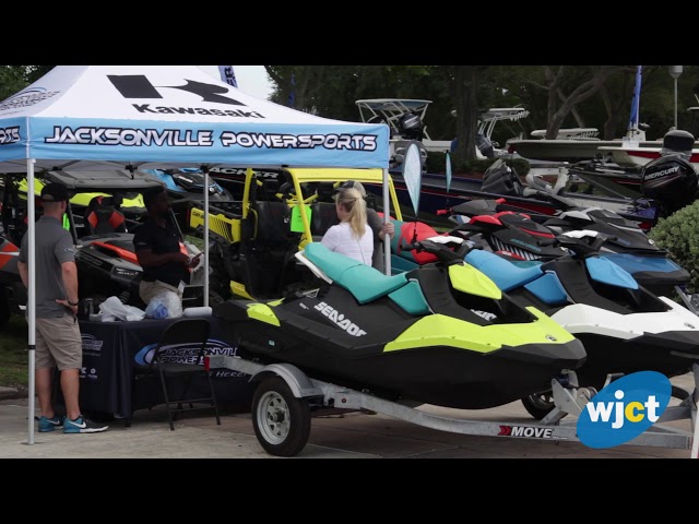 Jacksonville's In-Water Boat Show Is Under Way At Metropolitan Park