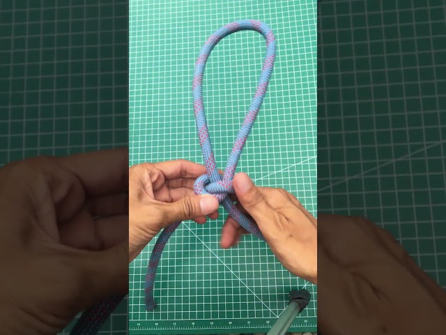 Amazing Single Loop knot  #rope #knot #survivalknots