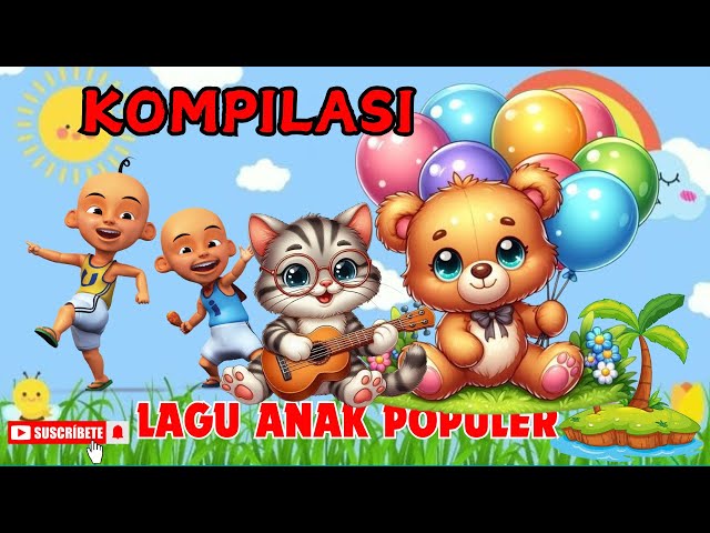 KOMPILASI - CICAK DI DINDING - DELMAN - BALON - LAGU ANAK - LAGU ANAK INDONESIA POPULER@ZhetaKids