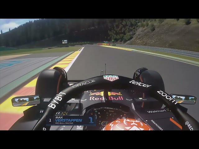 Max Verstappen ONBOARD lap at 2023 Belgian Grand Prix