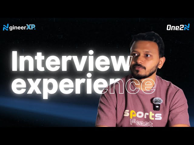 Amit's Interview Experience @One2N