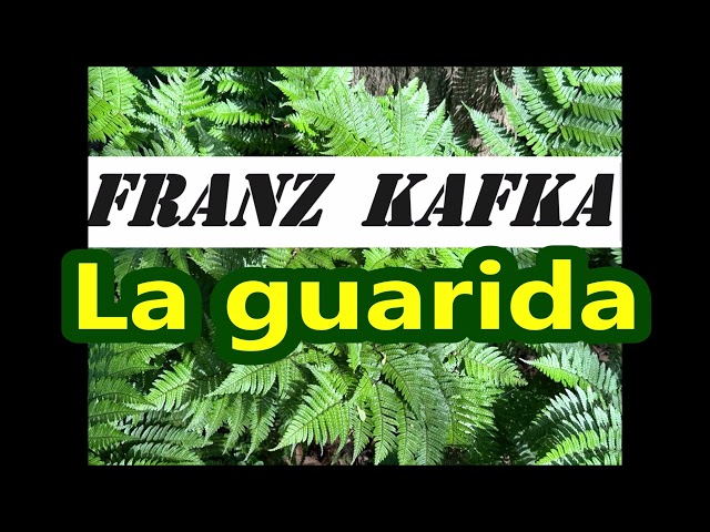 Franz Kafka-"La guarida" (audiolibro completo)