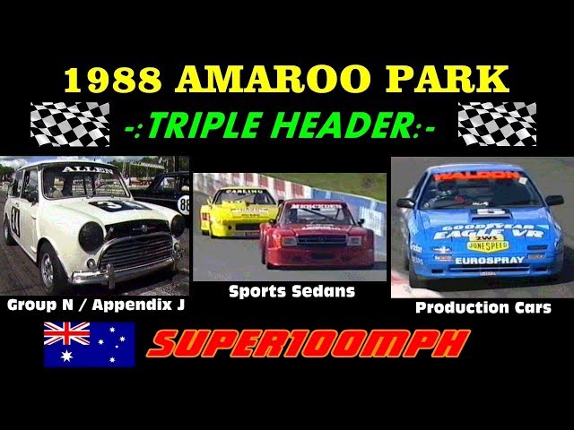 1988 AMAROO PARK TRIPLE HEADER