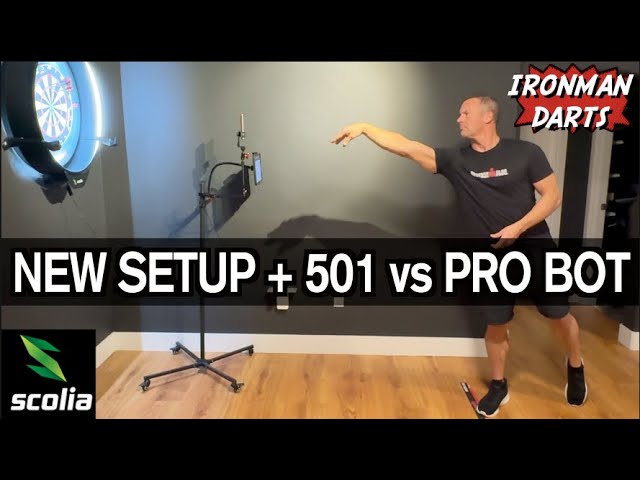 "Back in Black" - New Set Up and 501 vs Scolia PRO on Ironman Darts