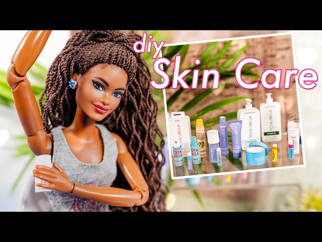 How To Make Mini Skin Care Stuff For Dolls | Barbie Crafts | DIY Paper Crafts