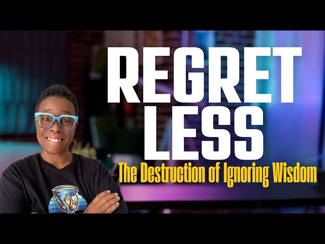 Getting Over Regret: Choose Wisdom | Stop Romancing Regret