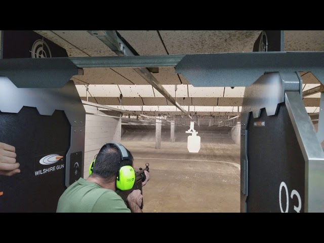 Shooting full auto MP5