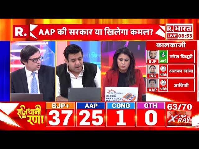 LIVE | Delhi Election Result 2025 | Vote Counting Updates | Kejriwal | BJP vs AAP |  LIVE Results