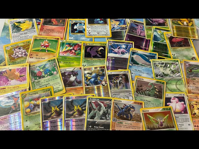 Pokémon Card Collection From eBay! Over $1,000 in Vintage Cards!