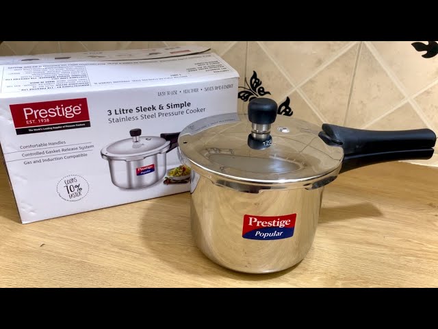 Prestige Pressure Cooker | Stainless Steel Cooker Unboxing and Review