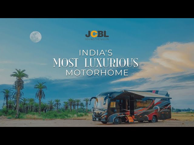 INDIA'S MOST LUXURIOUS MOTORHOME | Experience the comfort | JCBL Luxury Motorhome | Luxury Caravan