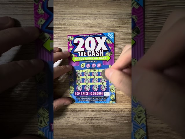 20X the cash!! | NC Lottery Scratch Offs #scratchofftickets #lottery #gambling