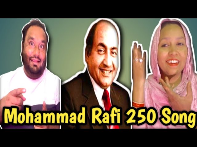 Indian Couple ￼ React On Mohammed Rafi, 250 Songs@BhaiNeBolaReaction