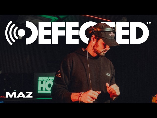 Deep House Music DJ mix | Maz - Live from Defected HQ