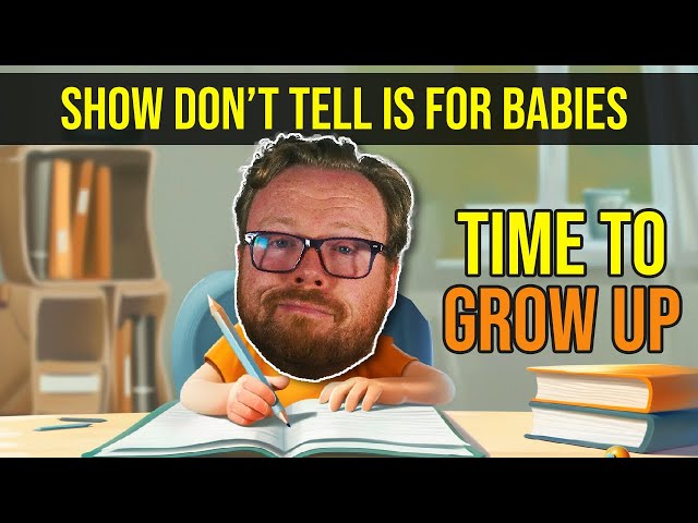 Show Don't Tell Is For Babies