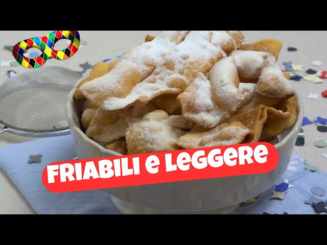 chiacchere bollose e croccanti: ricetta della nonna