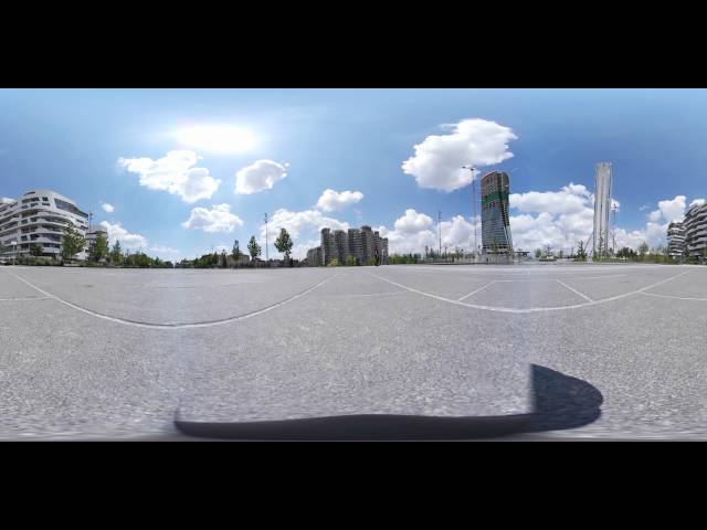 CityLife Milano 360°: Piazza Elsa Morante