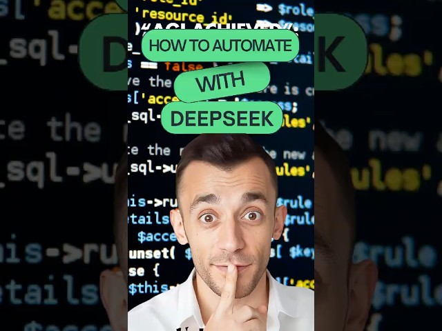 DeepSeek: How to Automate Anything (FREE!)