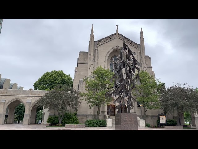 [4K HDR] Boston Walking Travel - Boston University Campus Tour | Dolby Vision & 3D Audio