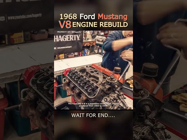 Ford 289 V8 Engine Rebuild Time-Lapse | Mustang, Fairlane, GT350 Restoration | Redline Rebuild S2E1