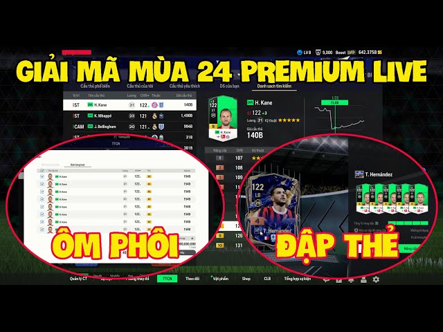 FC Online - Giải Mã Mùa 24 Premium Live - Mùa Tăng Chỉ Số - Ôm Phôi Đập Thẻ!!