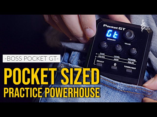 BOSS POCKET GT | Pocket Sized Practice Powerhouse | TOM QUAYLE