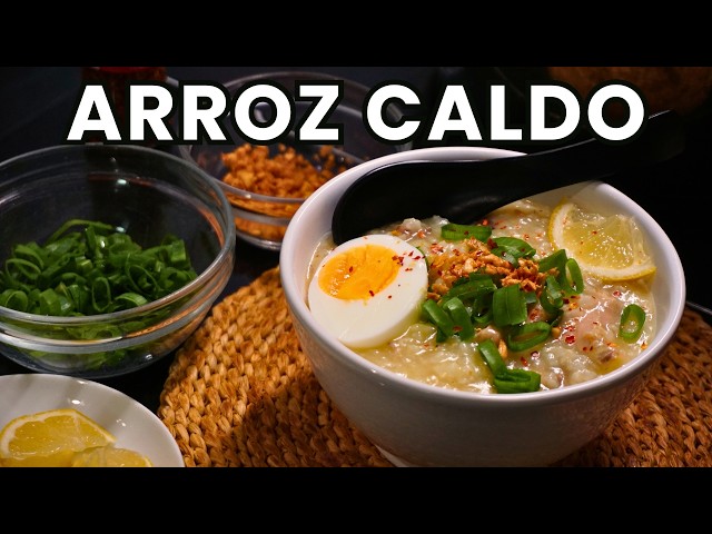 Chicken ARROZ CALDO – Ulam Pinoy Cooking Recipe