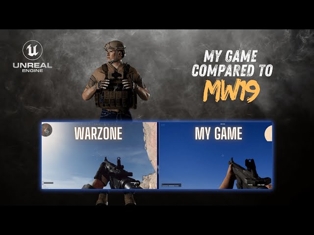 Unreal Engine 5: "Warzone" vs. "My Game"