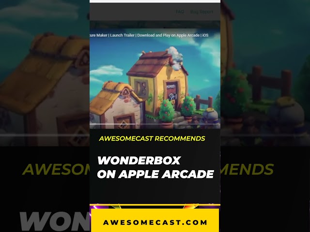 Awesome Recommendation: Wonderbox on Apple Arcade