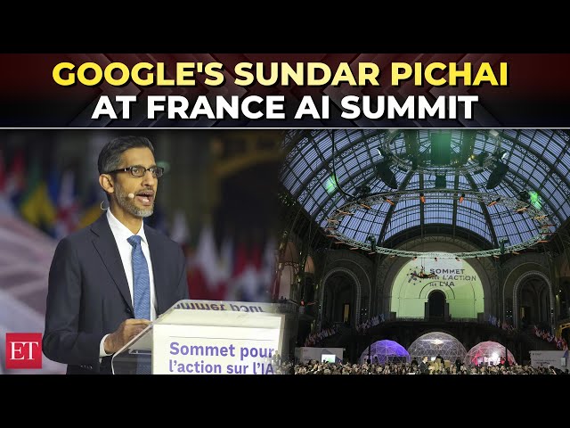 Google's Sundar Pichai at France AI Summit: 'AI rewiring technology, accelerating human ingenuity'