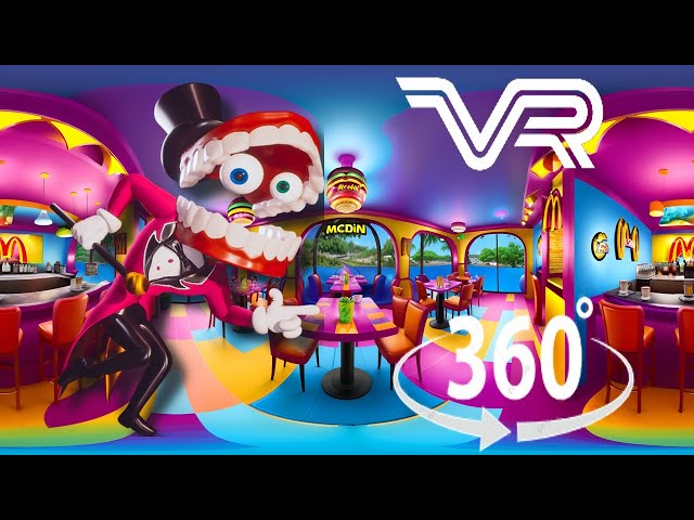 🔍 Find Caine in 360° VR  #5  The Amazing Digital Circus