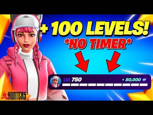 *No Timer* Game Breaking FORTNITE XP GLITCH MAP to LEVEL UP FAST!