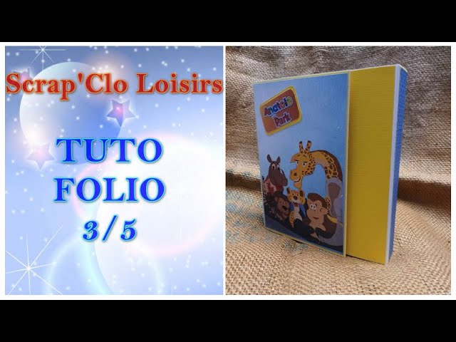 183 Tuto folio Anatole Park 3/5 avec papiers Action