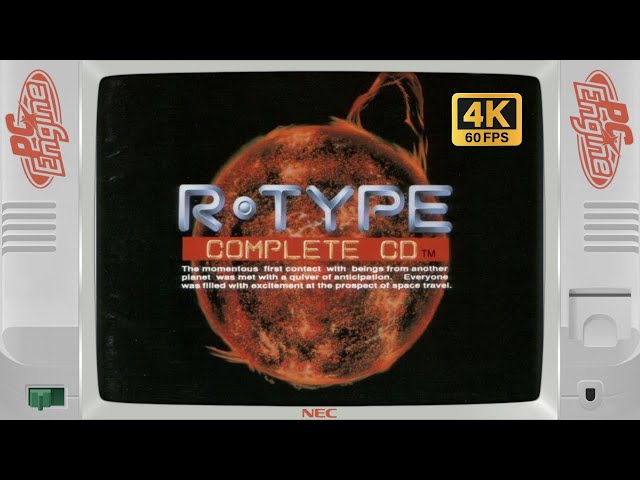 R-Type Complete CD (1cc) | IREM | PC Engine (Real Hardware) [4K, 60FPS] Longplay