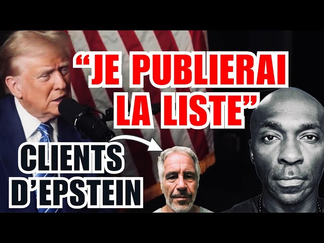 TRUMP PARLE DES 2 DOSSIERS QUI FONT TREMBLER  L'ÉLITE MONDIALE-A$$@SS!N@T JFK+LISTE CLIENTS DE J. EP