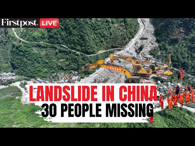 China Landslide LIVE: 30 Missing After Landslide in Sichuan Province; Flash Floods | Xi Jinping