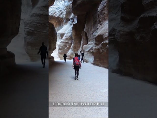 Petra - the ancient site in Jordan