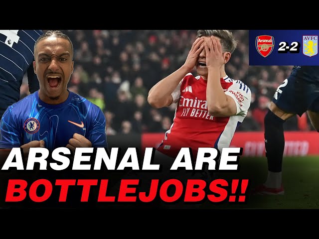 Arsenal Are BOTTLEJOBS! 😂🍼 | Aston Villa POINTS DROPPED 👀