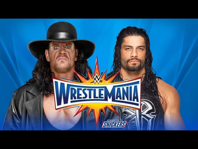 Wrestlemania 33 | The Undertaker vs Roman Reigns | 40 Extra Years of Wrestlemania