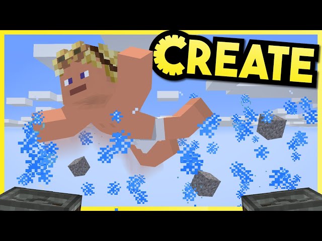 Levitating Washing?!? - Minecraft Create Mod S3 #3