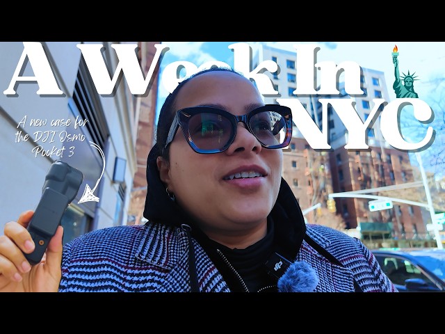 A Week in My Life In NYC 🗽Running Errands, Trader Joe’s Haul & A new Case for The DJI Osmo Pocket 3