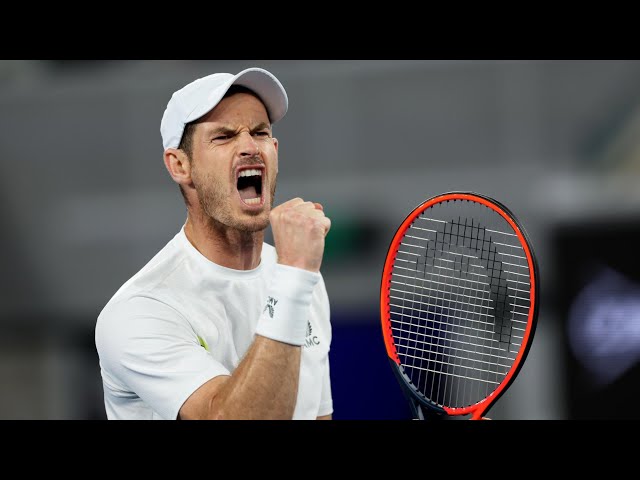 Andy Murray unbelievable win against Lehecka - Qatar ExxonMobil Qatar