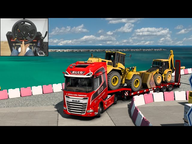 Work in Greece | Euro Truck Simulator 2 | Thrustmaster T300RS | Gameplay