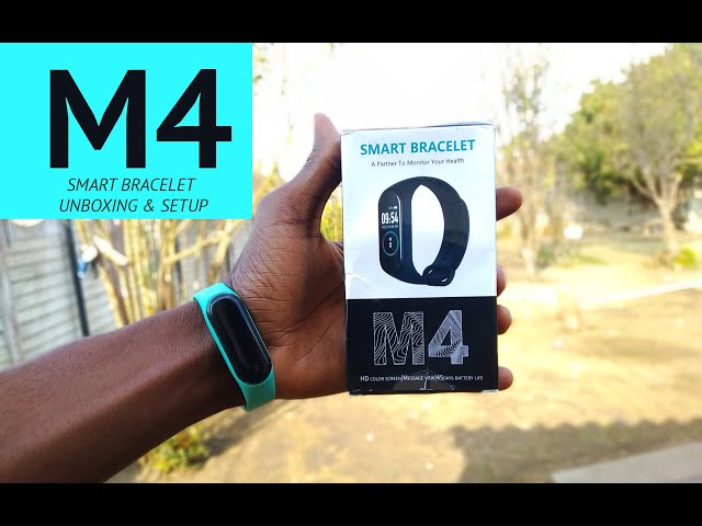 M4 Smart Bracelet Unboxing and Setup