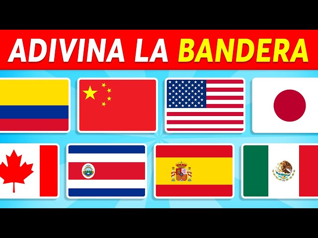 Adivina el País Por LA BANDERA 🧠🌎🤔 Fácil, Medio, Difícil, Imposible