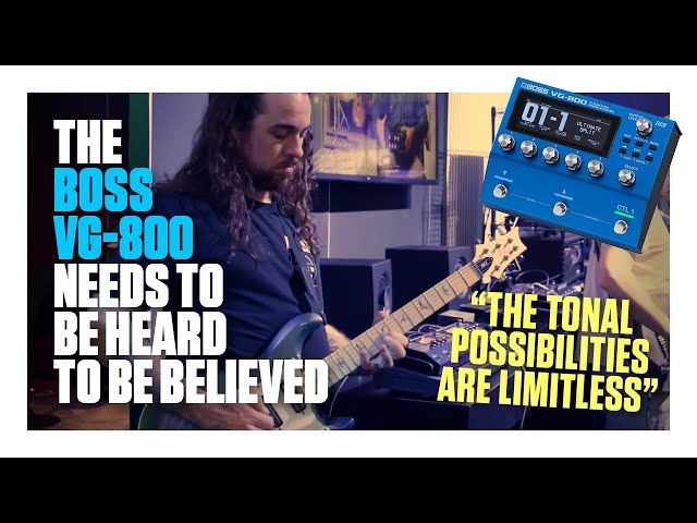 Make Your Guitar Sound Like Any Other Guitar?! The Boss VG-800 blows our minds at NAMM 2025